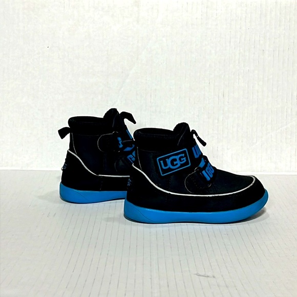 UGG Tabor sporty boots with velcro straps blck blue - Picture 1 of 7